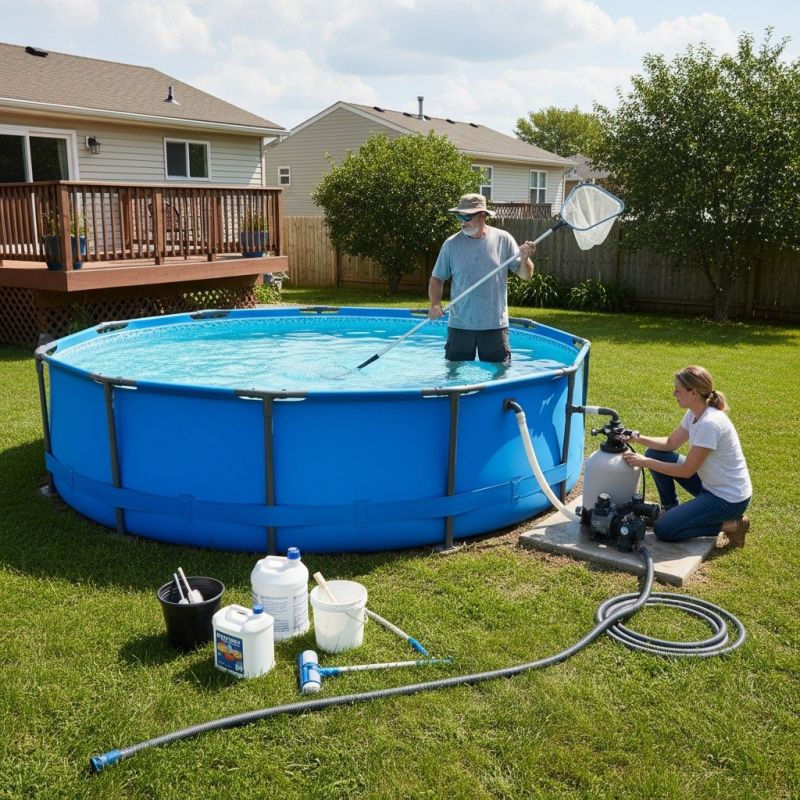 Contact About Above Ground Pool Maintenance